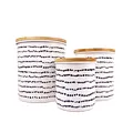 tea coffee and sugar canisters